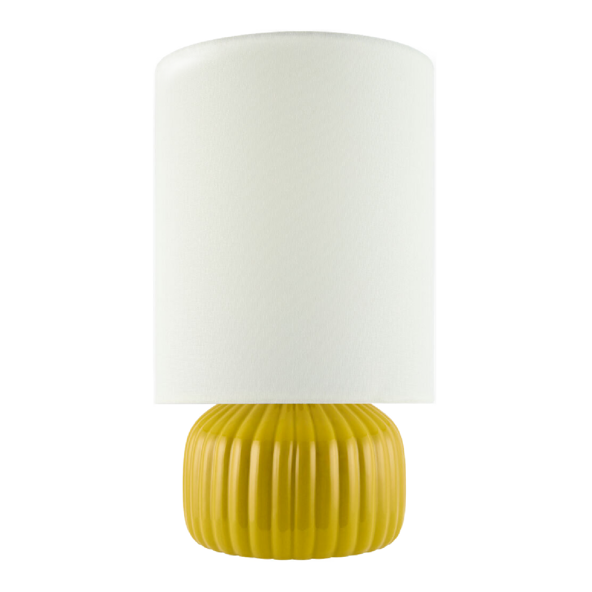 Modern European furniture - Fluted Ceramic Accent Table Lamp - www.oroa.com