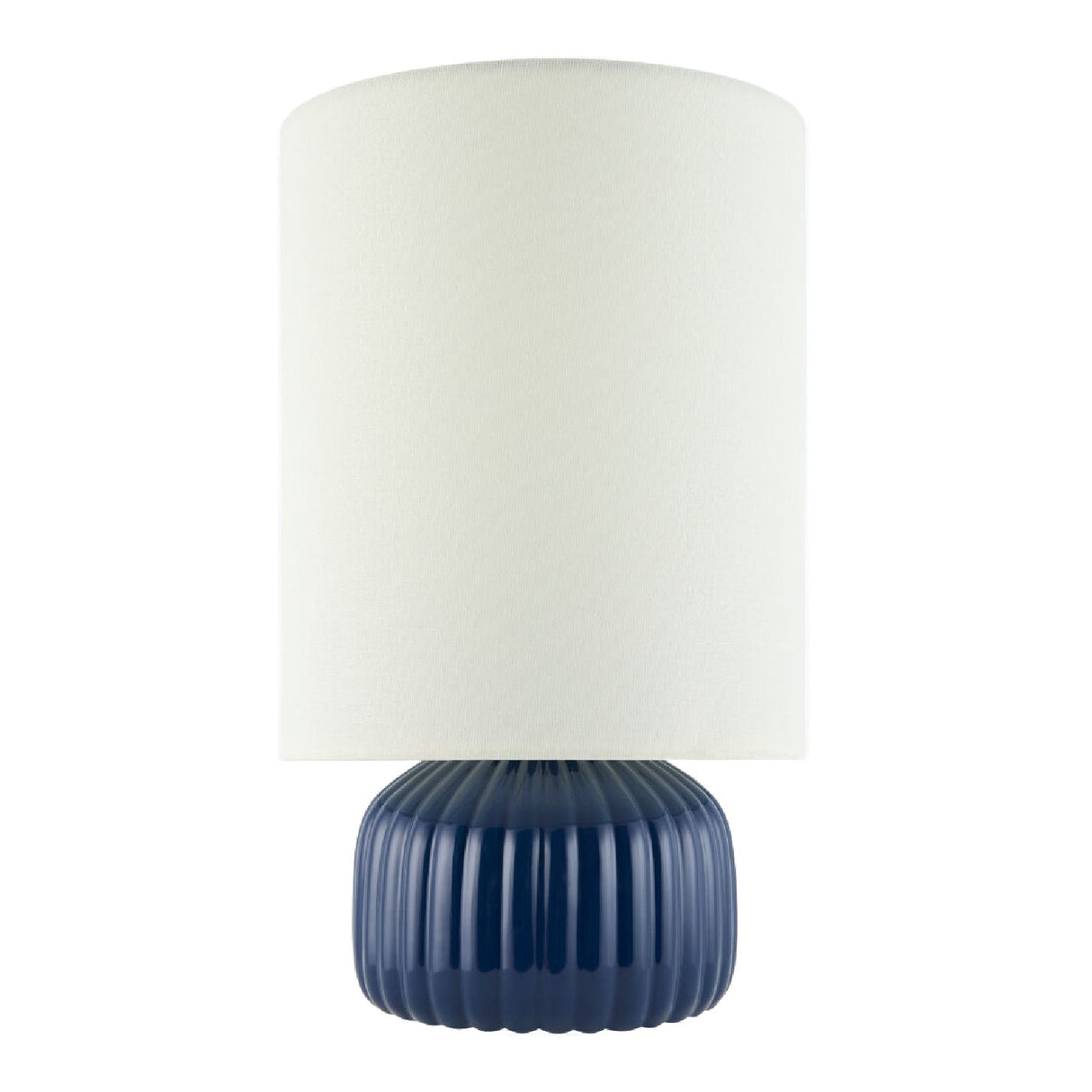 Modern European furniture - Fluted Ceramic Accent Table Lamp - www.oroa.com