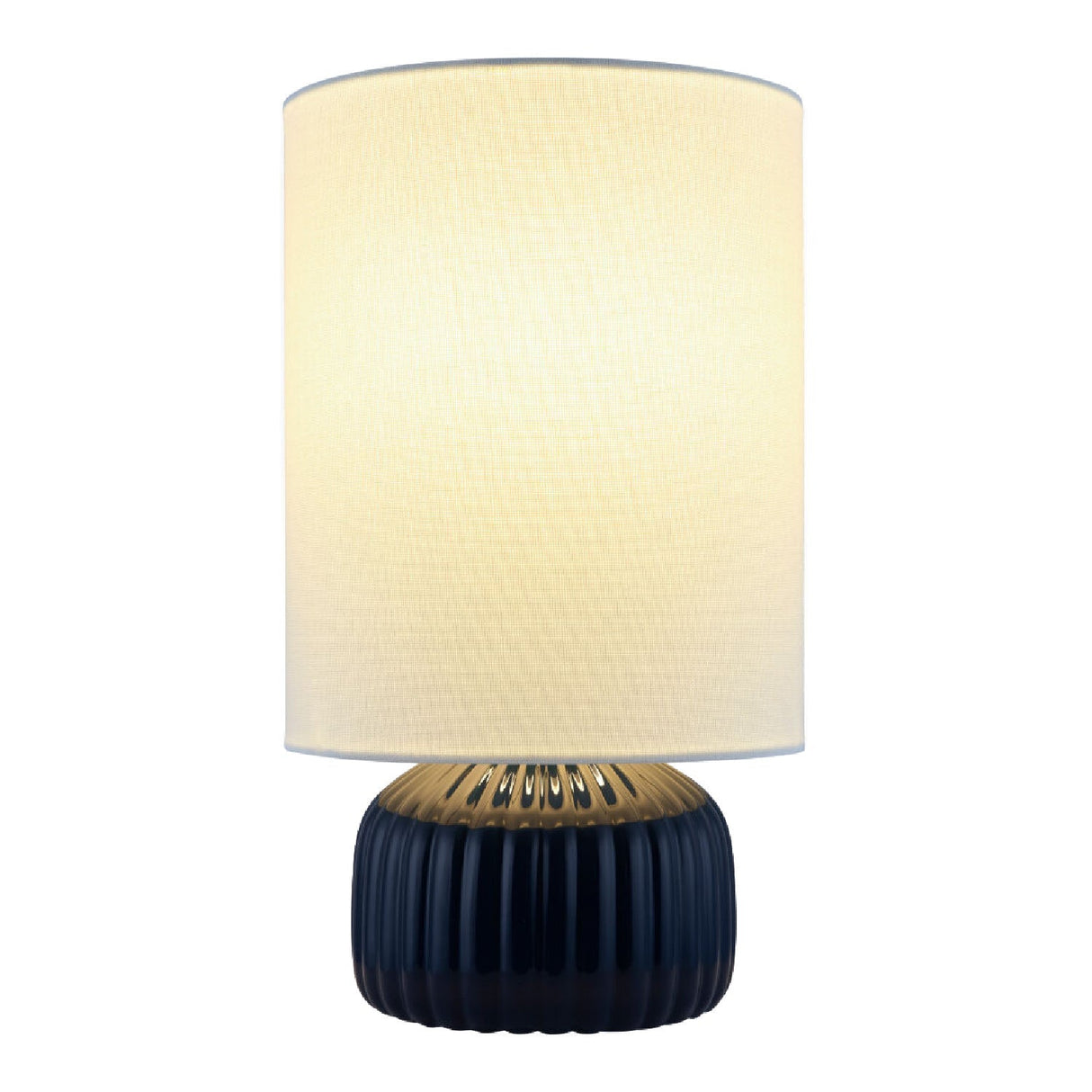 Modern European furniture - Fluted Ceramic Accent Table Lamp - www.oroa.com