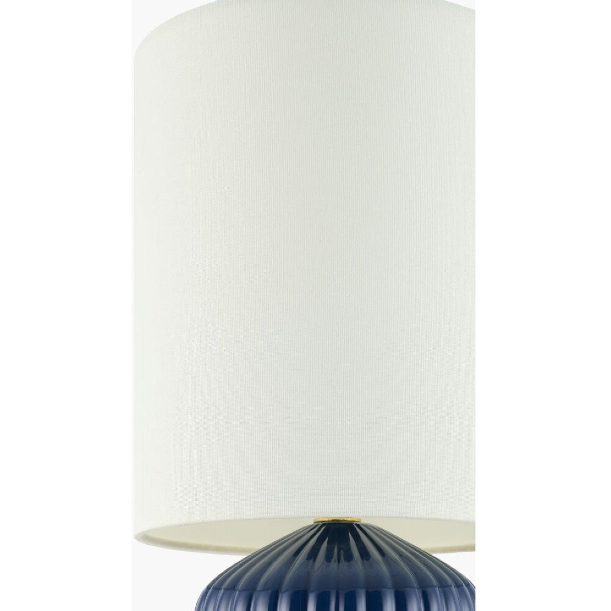 Modern European furniture - Fluted Ceramic Accent Table Lamp - www.oroa.com