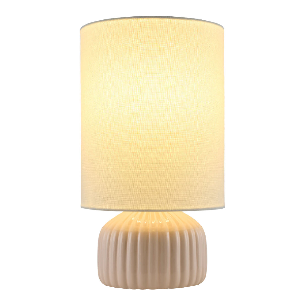 Fluted Ceramic Accent Table Lamp | Oroa.com