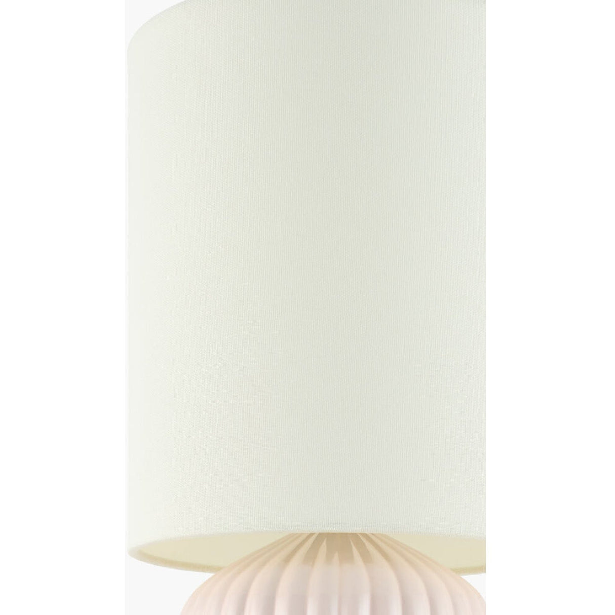Modern European furniture - Fluted Ceramic Accent Table Lamp - www.oroa.com