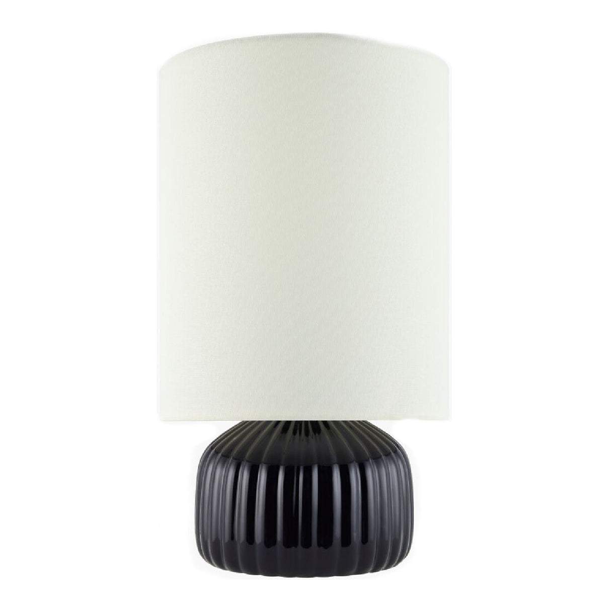 Modern European furniture - Fluted Ceramic Accent Table Lamp - www.oroa.com