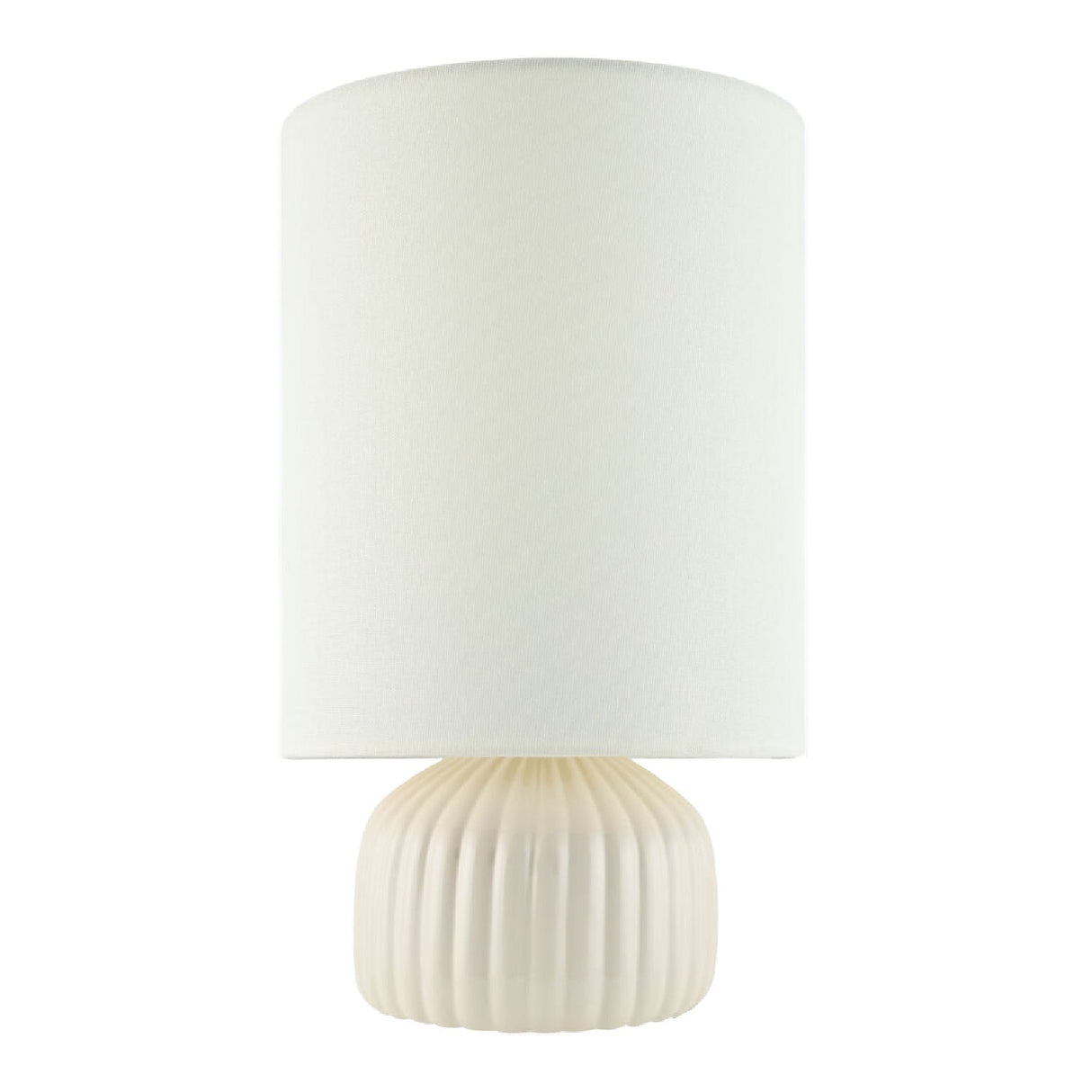Modern European furniture - Fluted Ceramic Accent Table Lamp - www.oroa.com