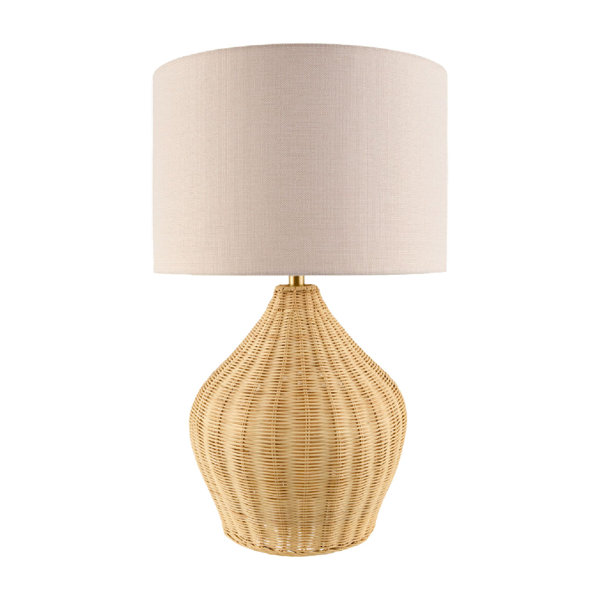 Modern European furniture - Woven Rattan Table Lamp - www.oroa.com