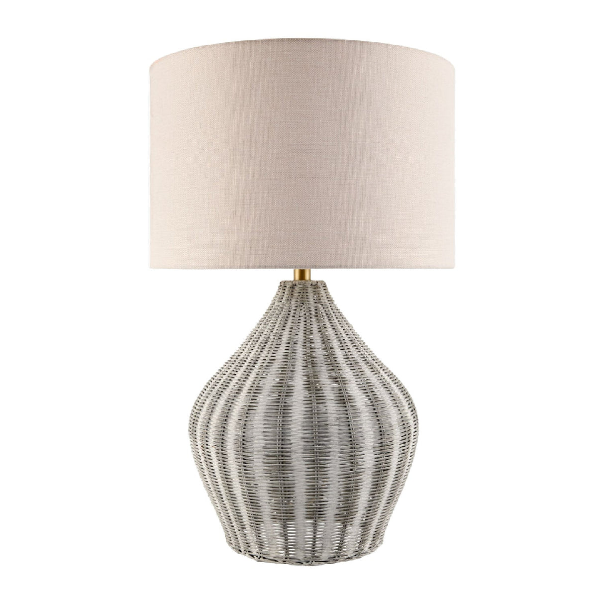 Modern European furniture - Woven Rattan Table Lamp - www.oroa.com