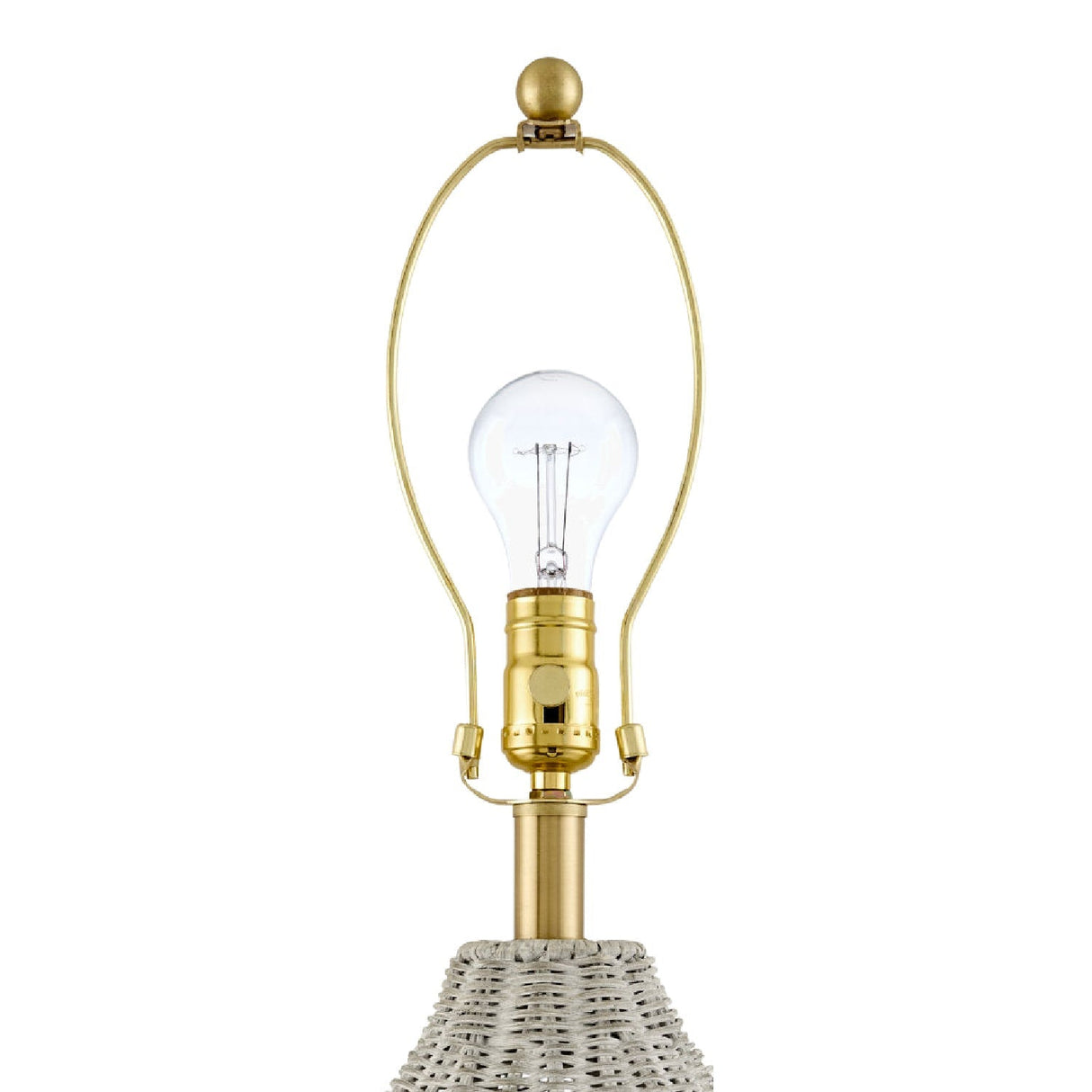Modern European furniture - Woven Rattan Table Lamp - www.oroa.com
