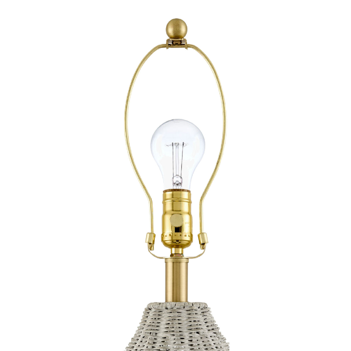 Modern European furniture - Woven Rattan Table Lamp - www.oroa.com