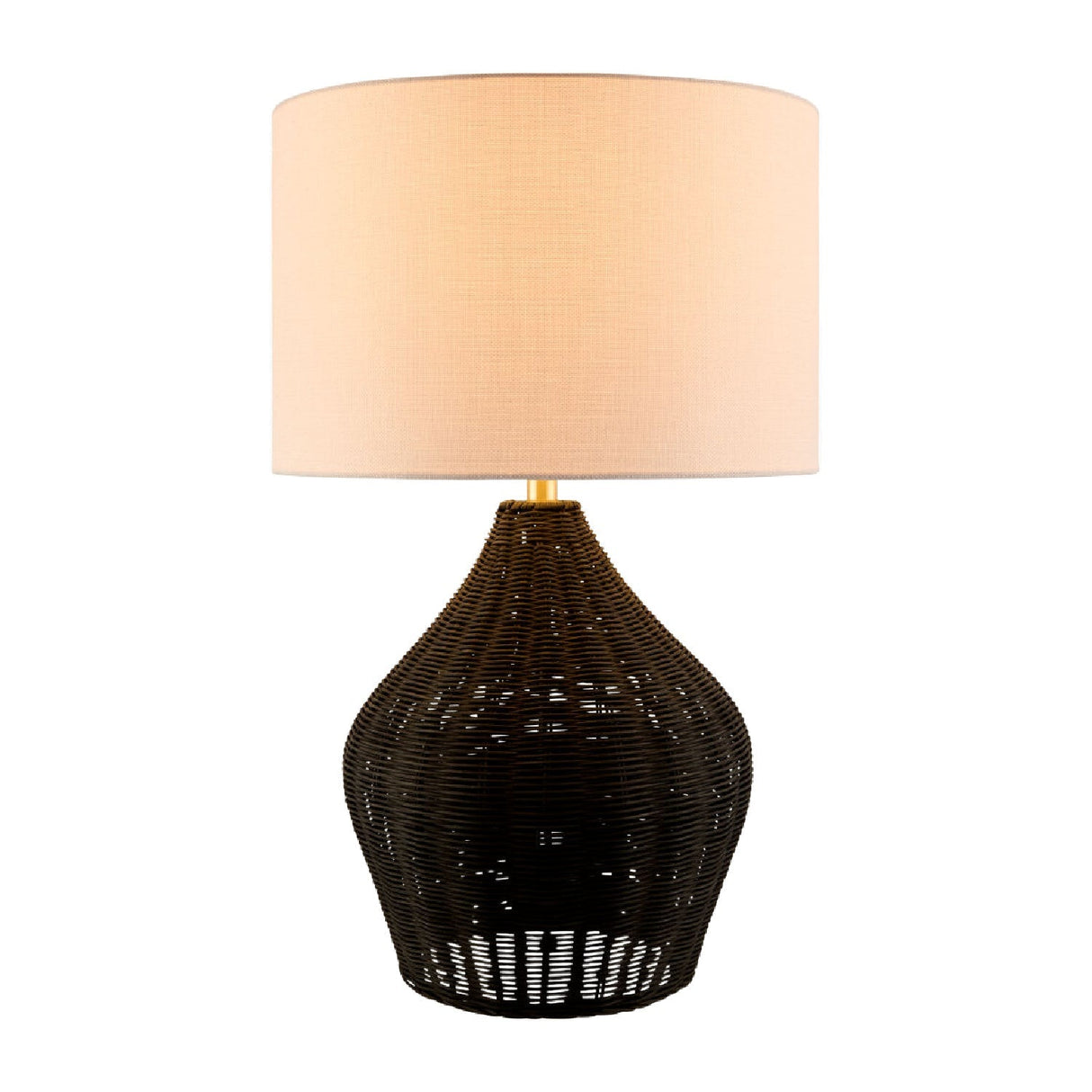 Modern European furniture - Woven Rattan Table Lamp - www.oroa.com