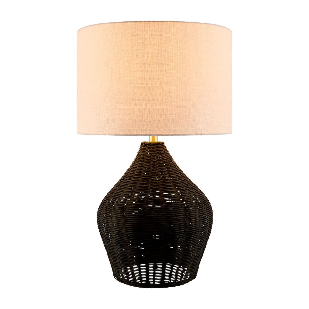 Modern European furniture - Woven Rattan Table Lamp - www.oroa.com