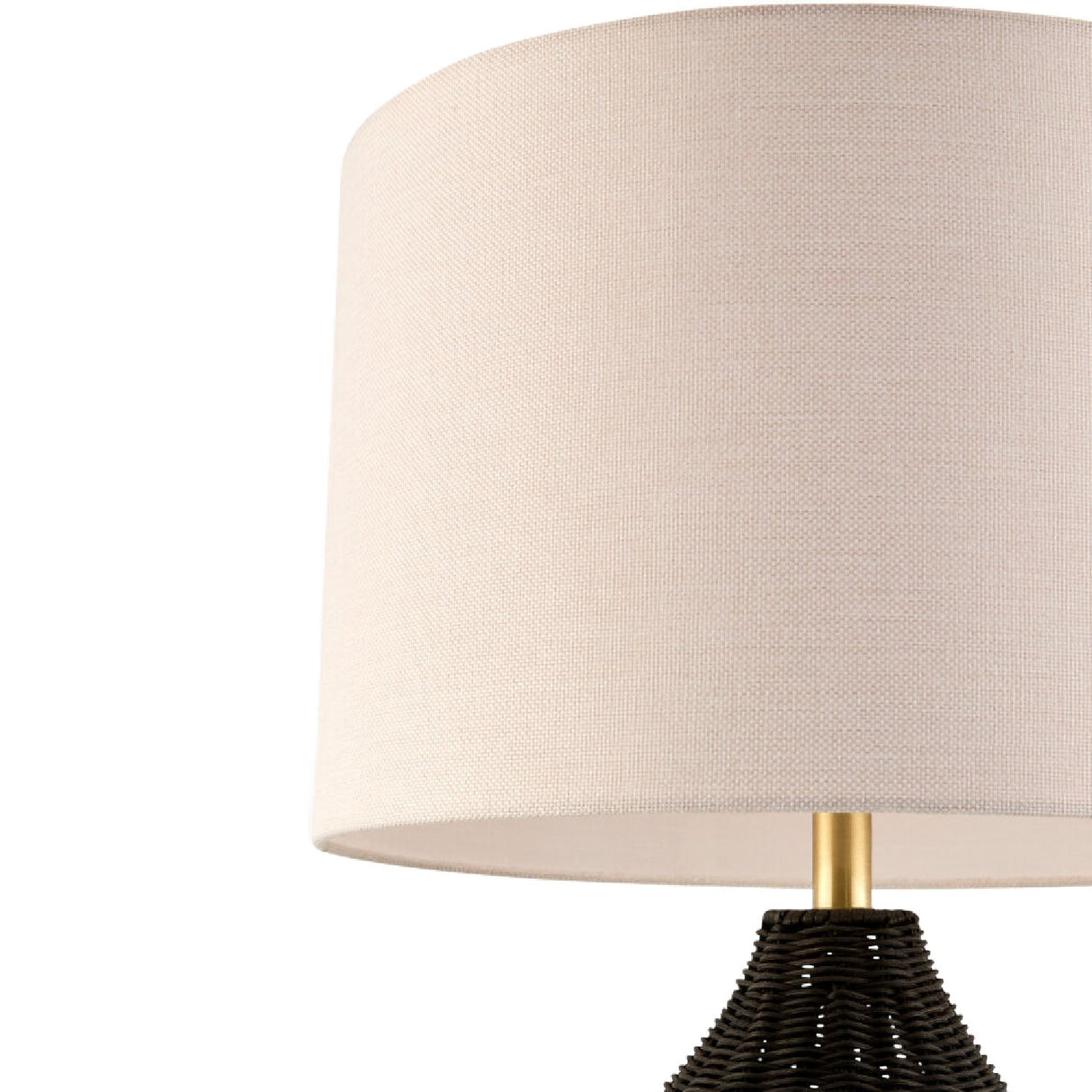 Modern European furniture - Woven Rattan Table Lamp - www.oroa.com