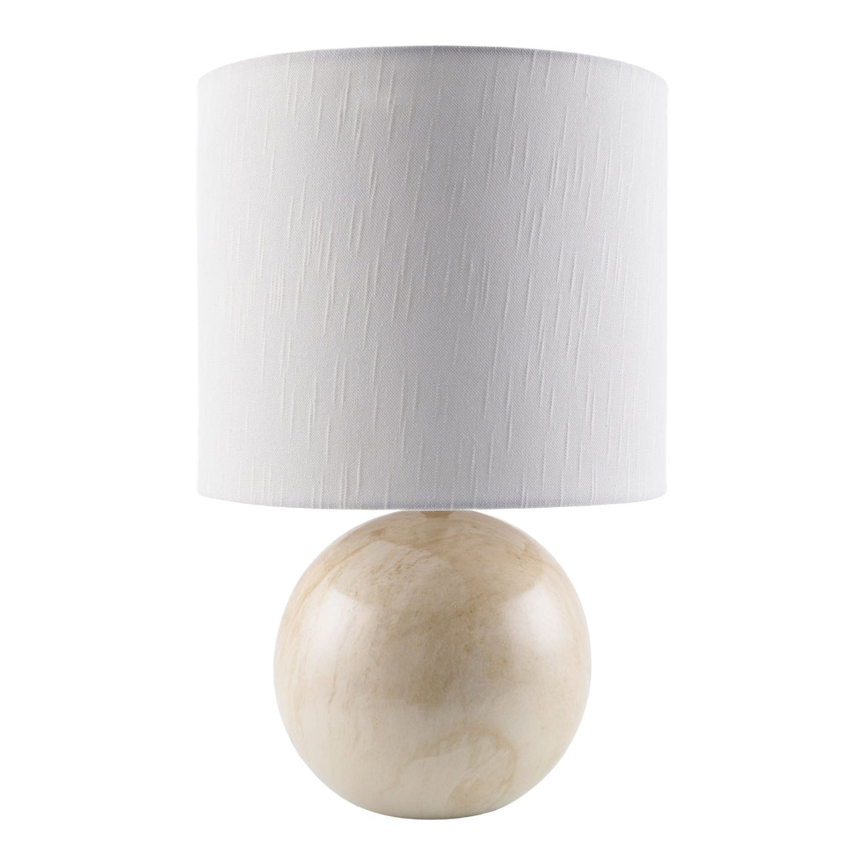 Modern European furniture - White Ceramic Sphere Table Lamp - www.oroa.com
