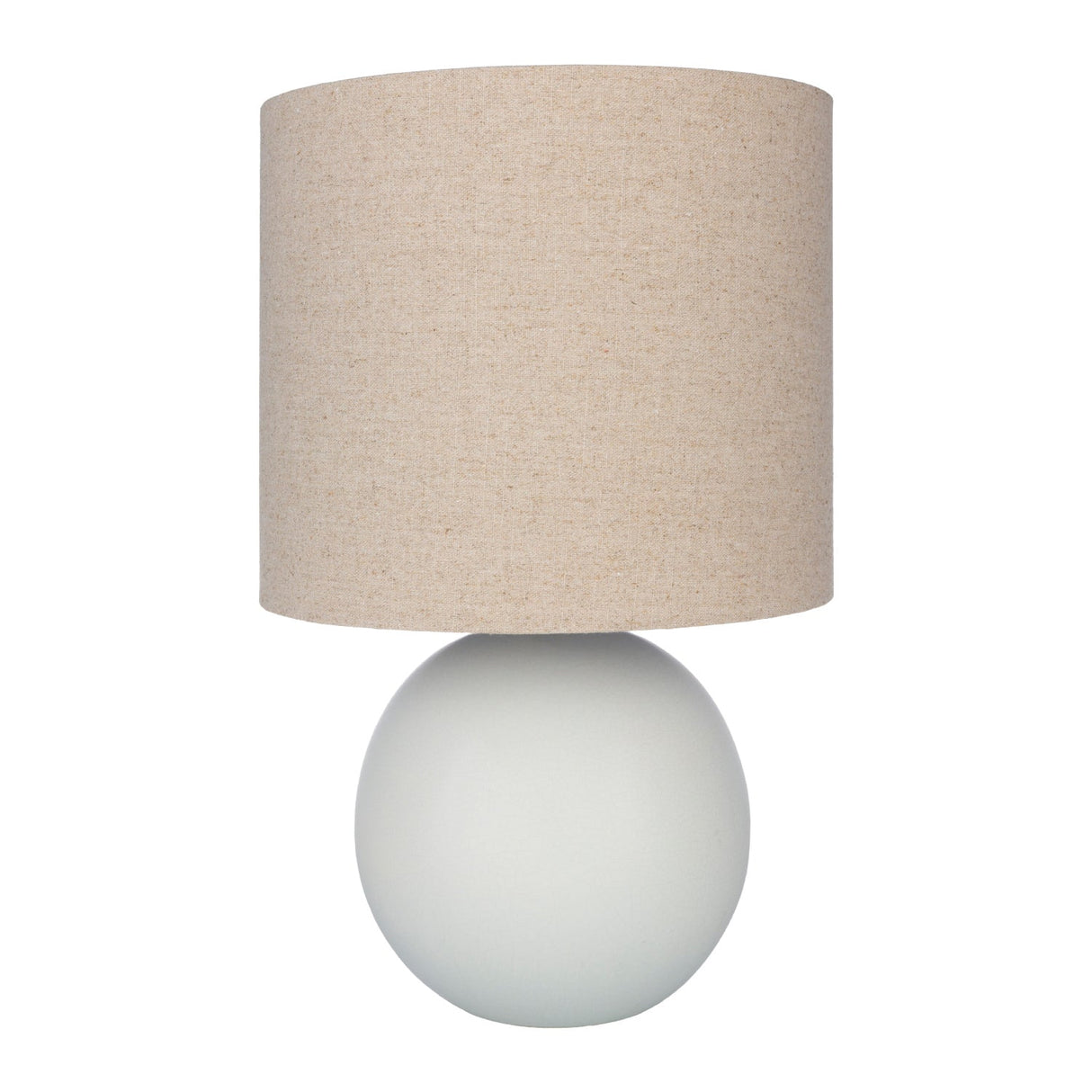Modern European furniture - Gray Ceramic Sphere Table Lamp - www.oroa.com