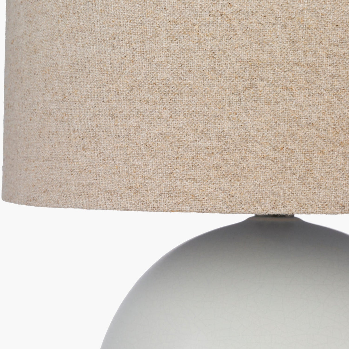 Modern European furniture - Gray Ceramic Sphere Table Lamp - www.oroa.com