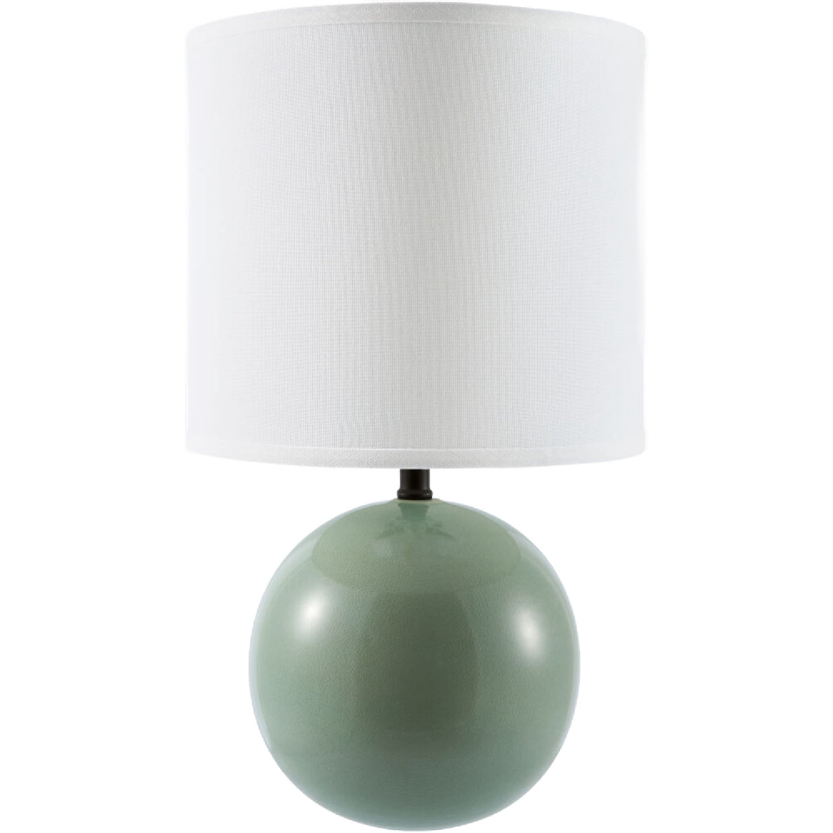 Modern European furniture - Round Ceramic Accent Table Lamp - www.oroa.com