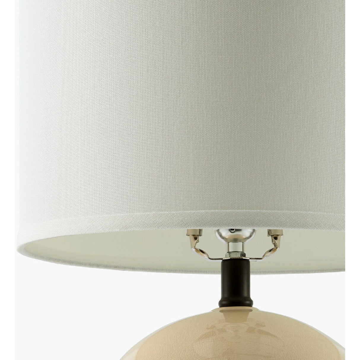 Modern European furniture - Round Ceramic Accent Table Lamp - www.oroa.com