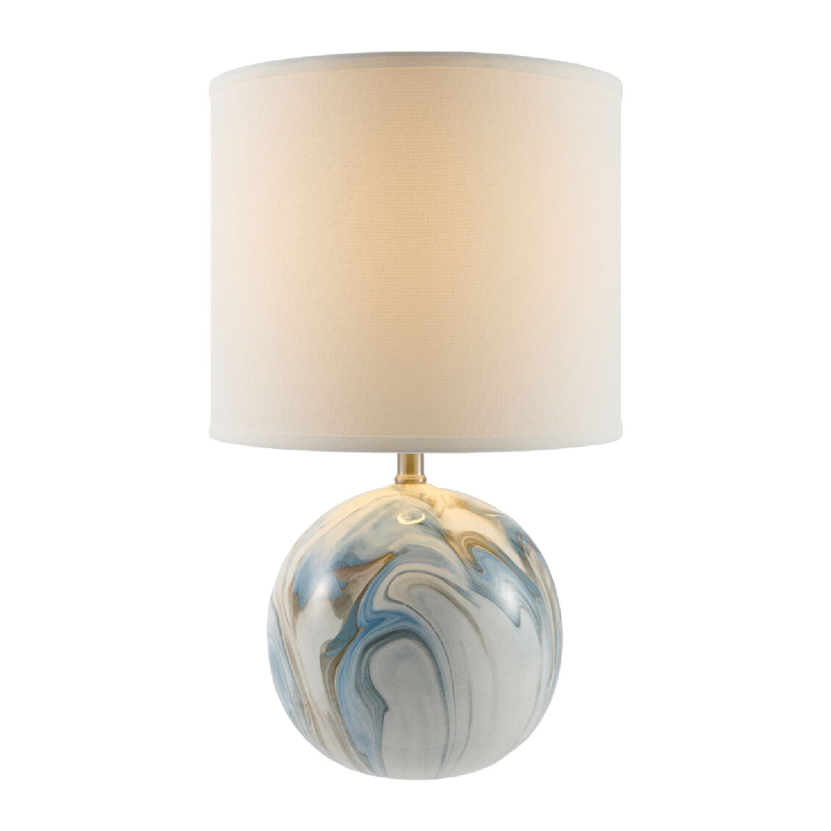 Modern European furniture - Swirl Round Ceramic Table Lamp - www.oroa.com