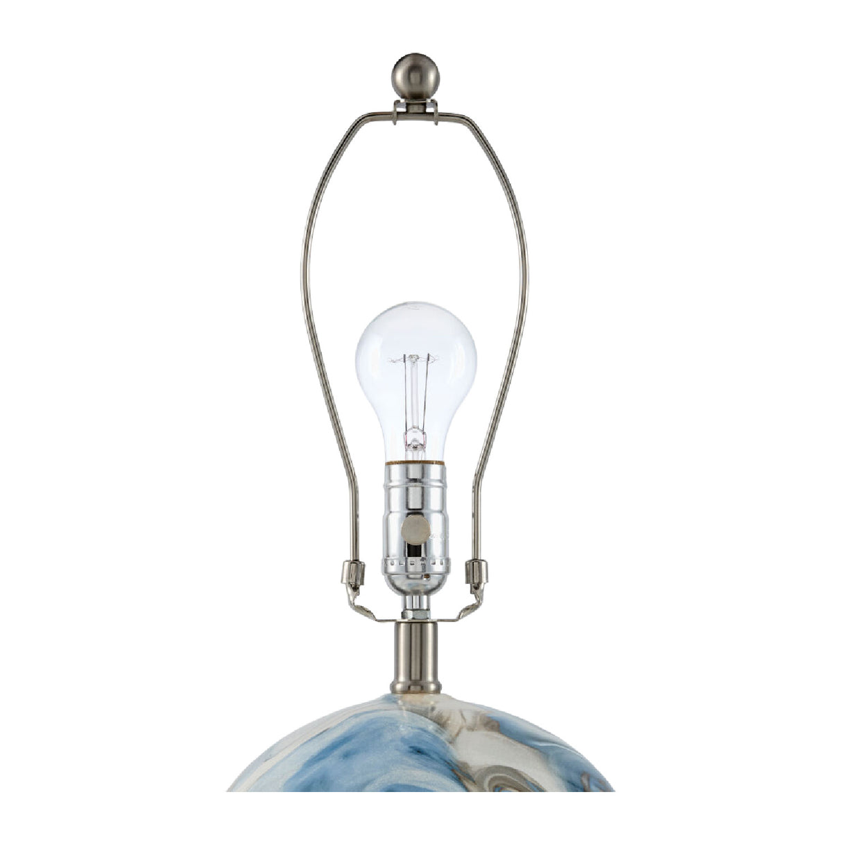 Modern European furniture - Swirl Round Ceramic Table Lamp - www.oroa.com
