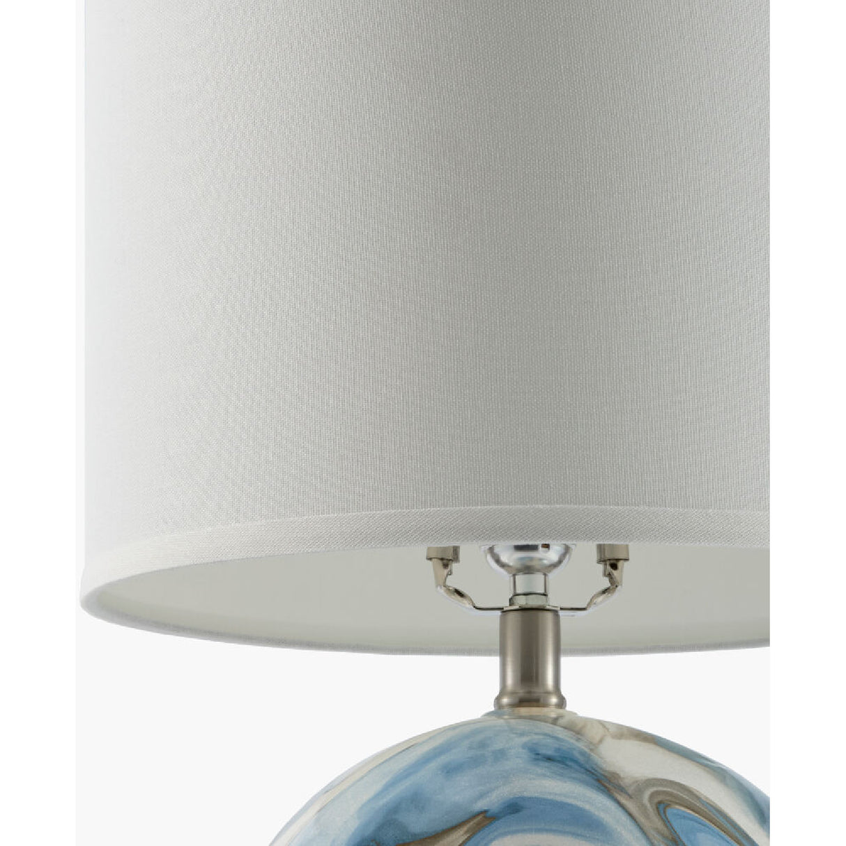 Modern European furniture - Swirl Round Ceramic Table Lamp - www.oroa.com