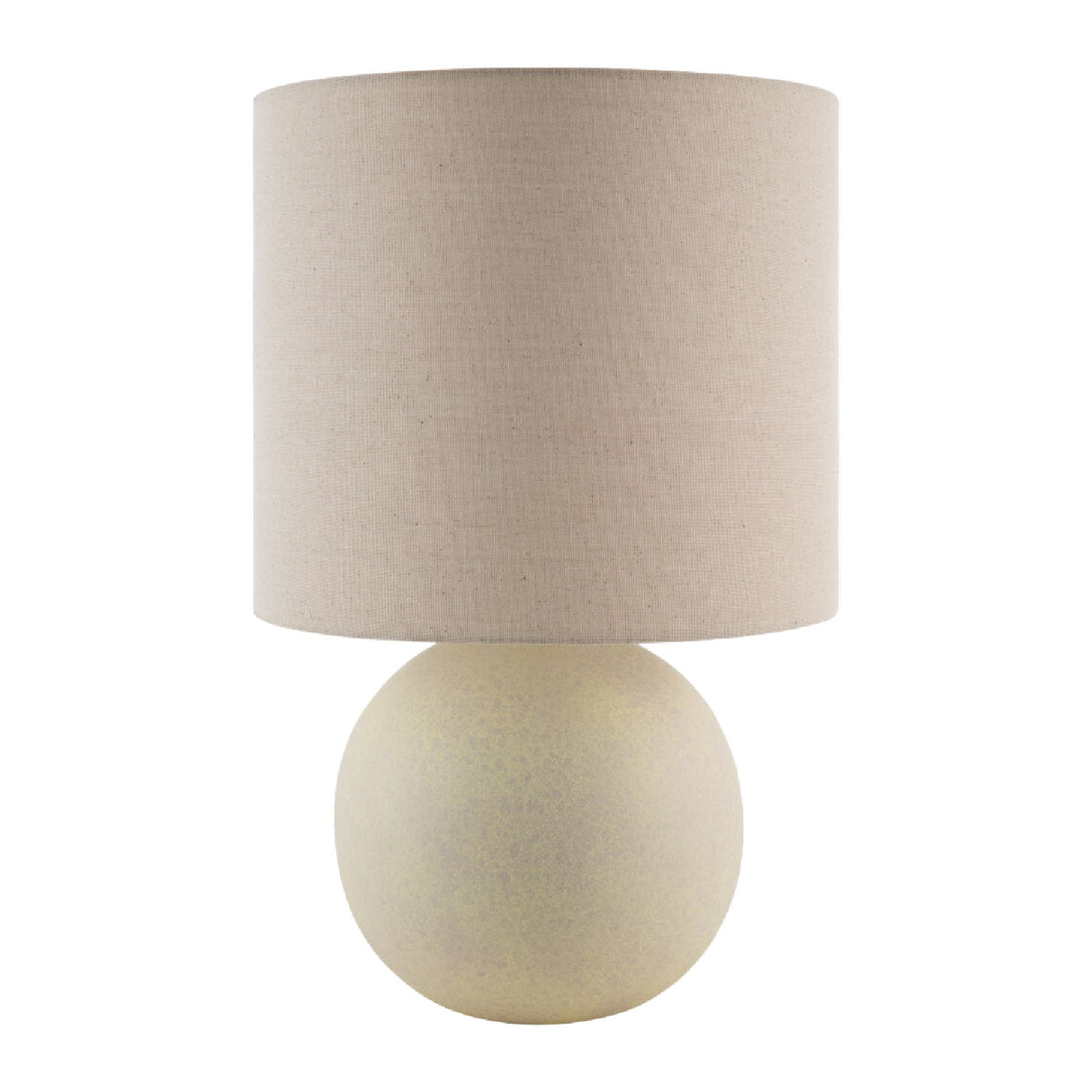 Modern European furniture - Round Glazed Ceramic Table Lamp - www.oroa.com