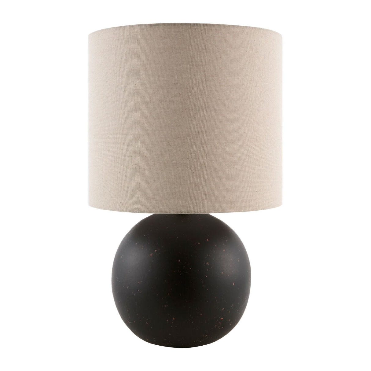 Modern European furniture - Round Glazed Ceramic Table Lamp - www.oroa.com