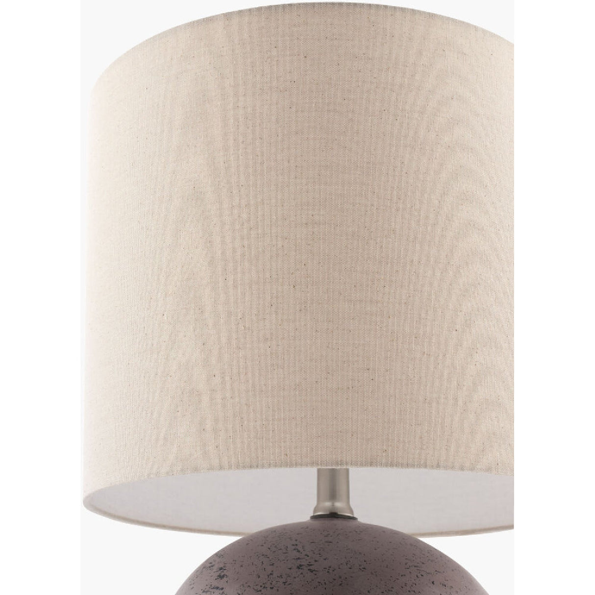 Modern European furniture - Round Glazed Ceramic Table Lamp - www.oroa.com