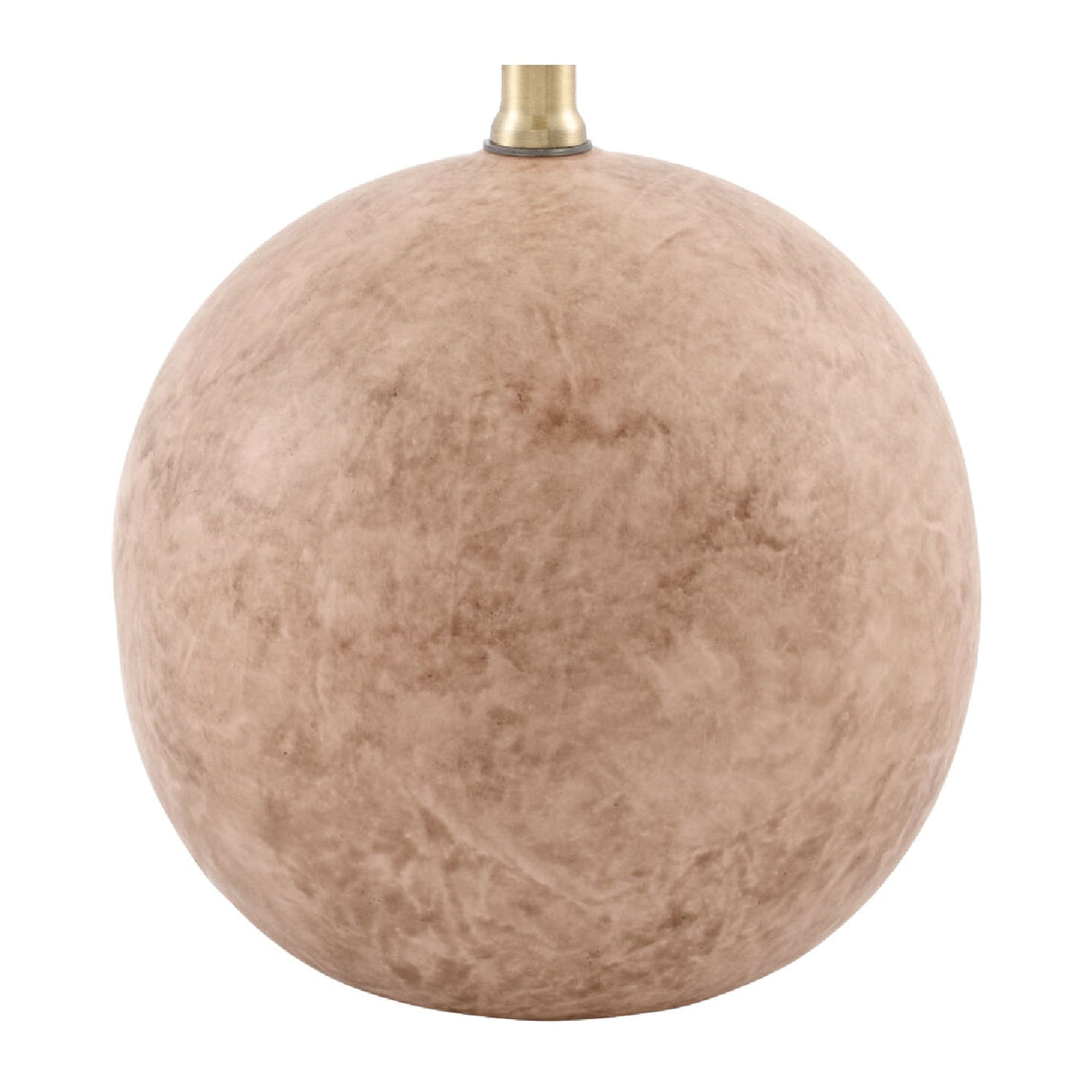 Modern European furniture - Round Glazed Ceramic Table Lamp - www.oroa.com