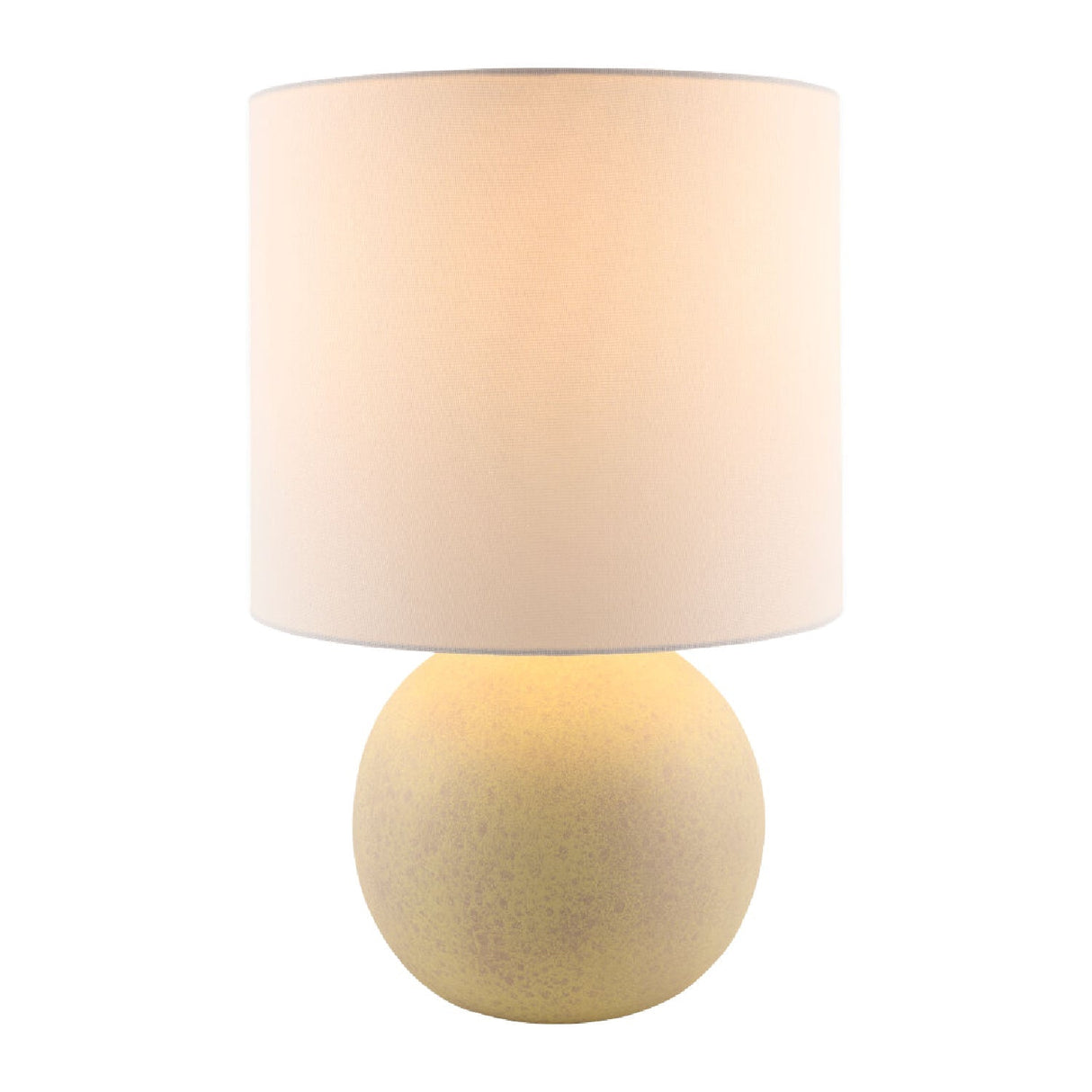 Modern European furniture - Round Glazed Ceramic Table Lamp - www.oroa.com