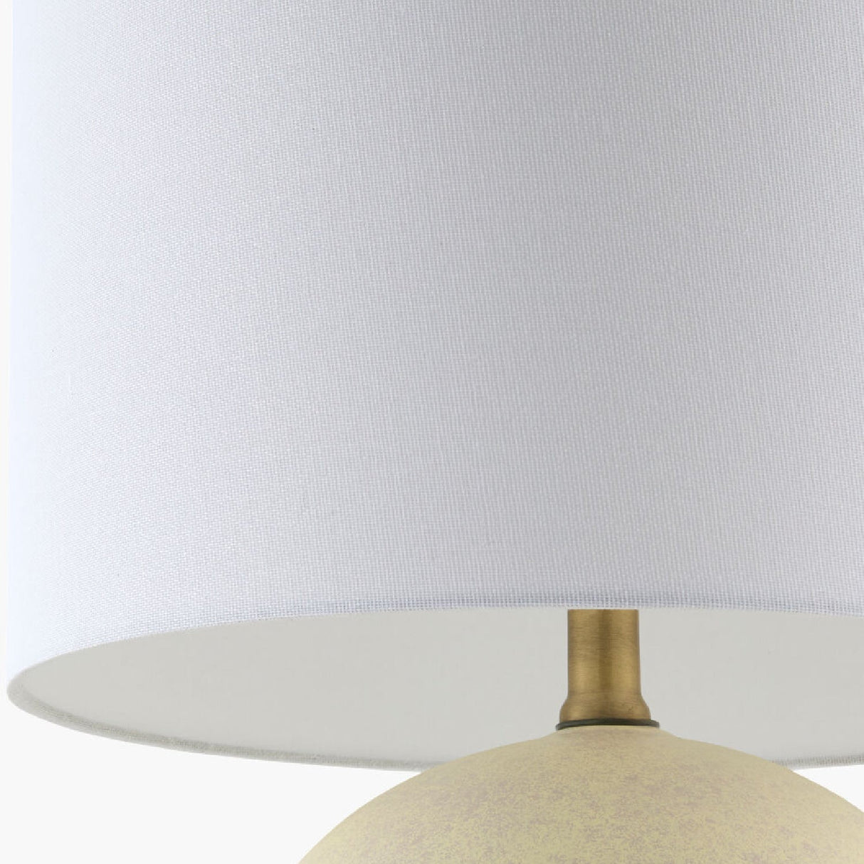 Modern European furniture - Round Glazed Ceramic Table Lamp - www.oroa.com