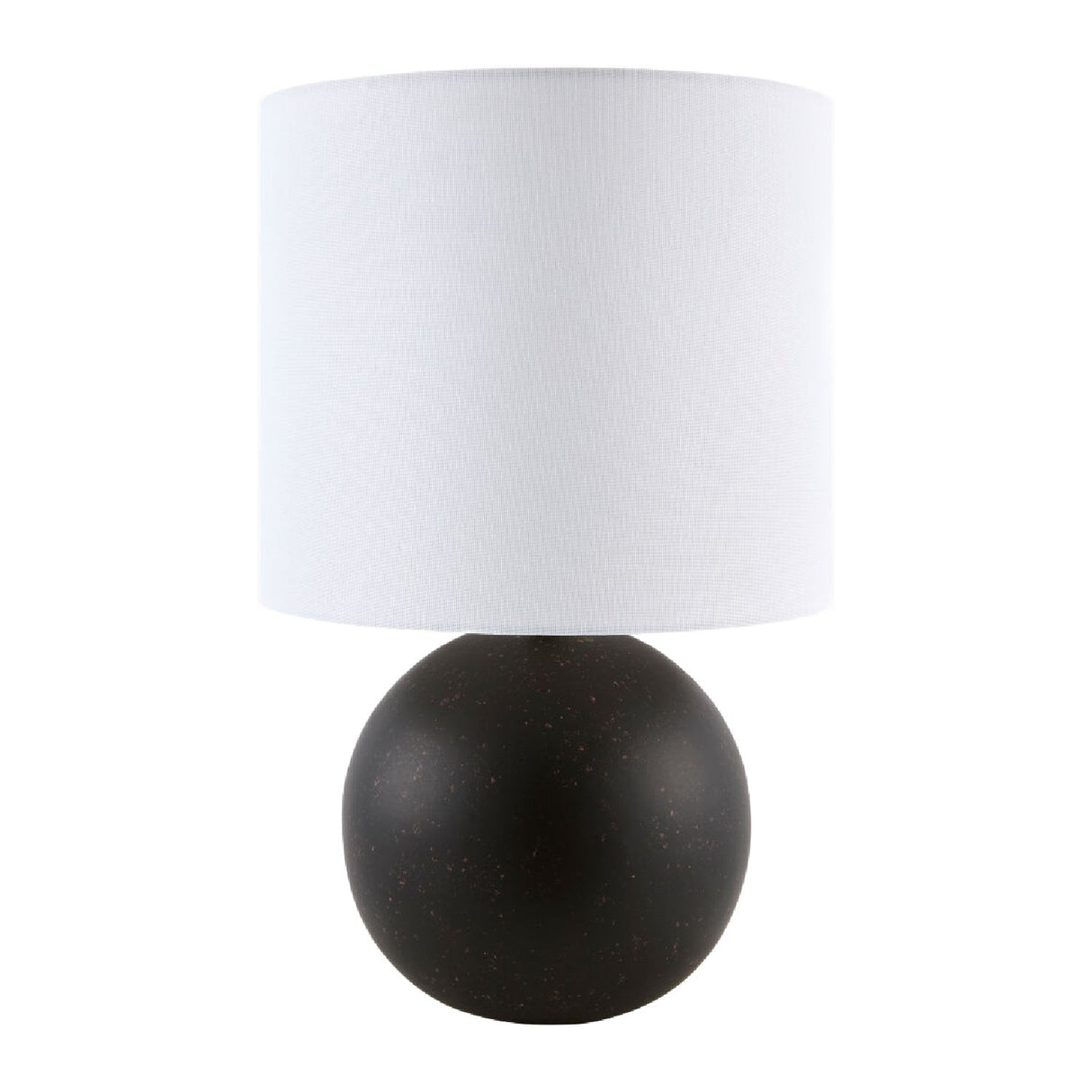 Modern European furniture - Round Glazed Ceramic Table Lamp - www.oroa.com