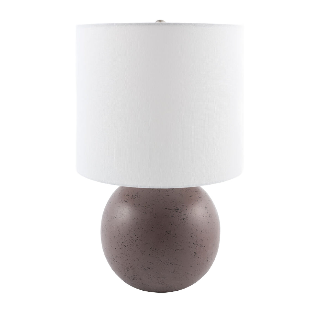Modern European furniture - Round Glazed Ceramic Table Lamp - www.oroa.com