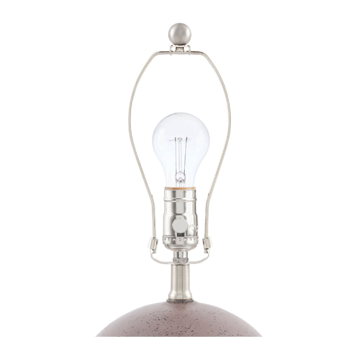 Modern European furniture - Round Glazed Ceramic Table Lamp - www.oroa.com