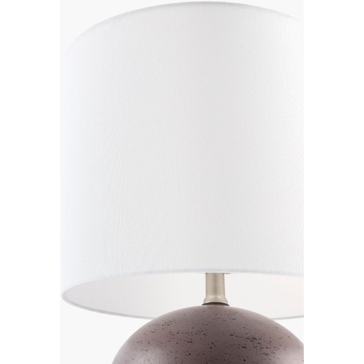 Modern European furniture - Round Glazed Ceramic Table Lamp - www.oroa.com