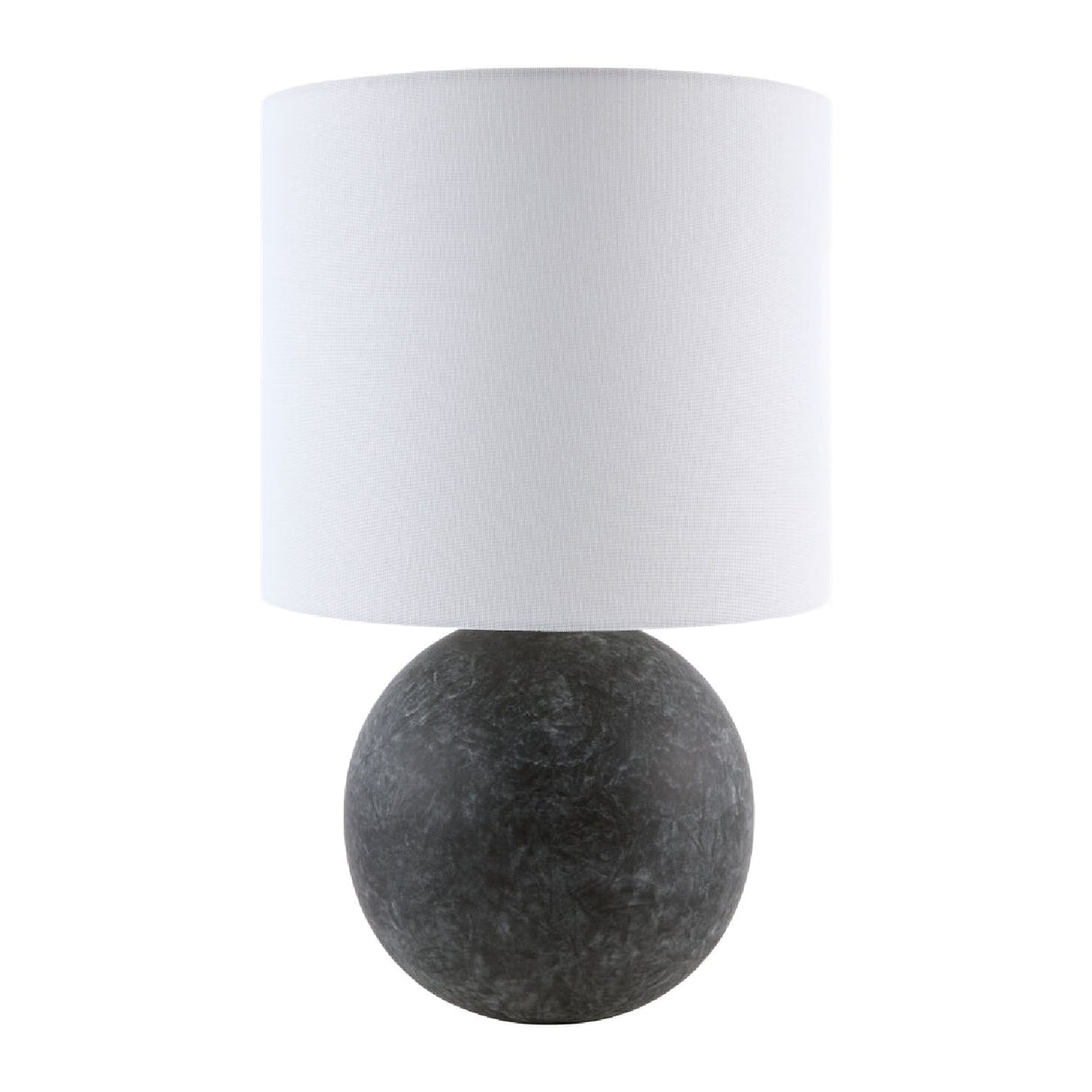 Modern European furniture - Round Glazed Ceramic Table Lamp - www.oroa.com