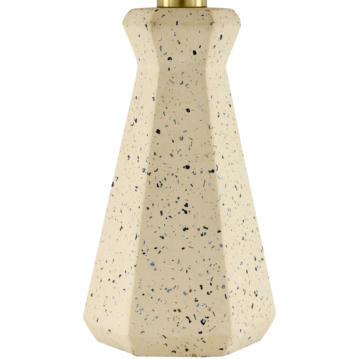 Scalloped White Cotton Table Lamp | Oroa.com