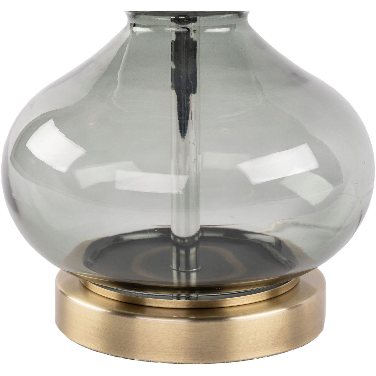 Gray Glass Accent Table Lamp | Oroa.com