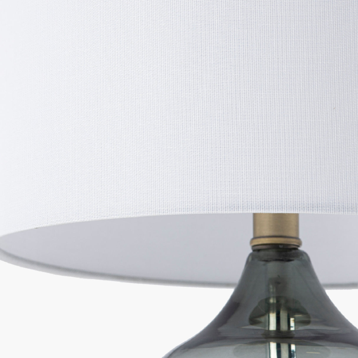 Gray Glass Accent Table Lamp | Oroa.com
