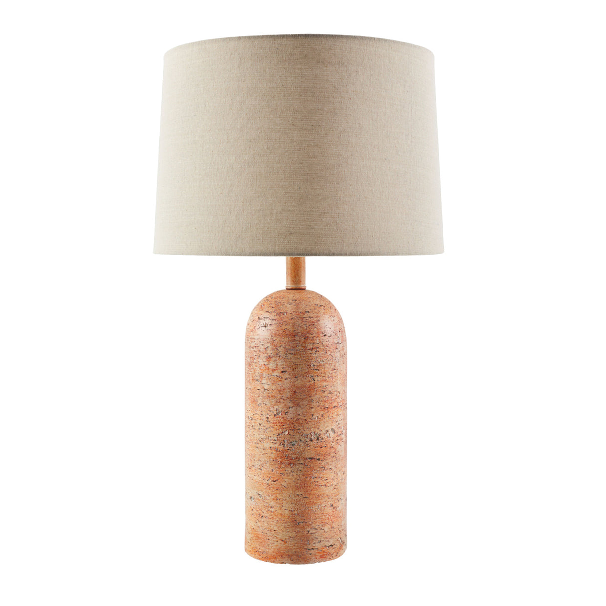 Linen Drum Shade Table Lamp | Oroa.com