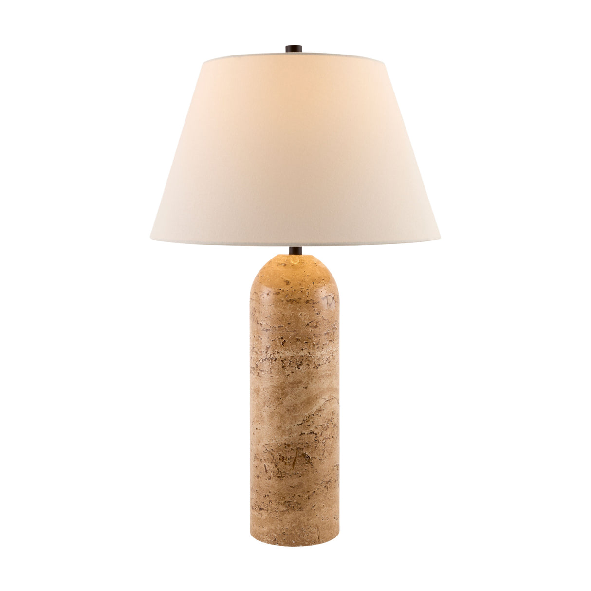 Yellow Travertine Accent Floor Lamp | Oroa.com
