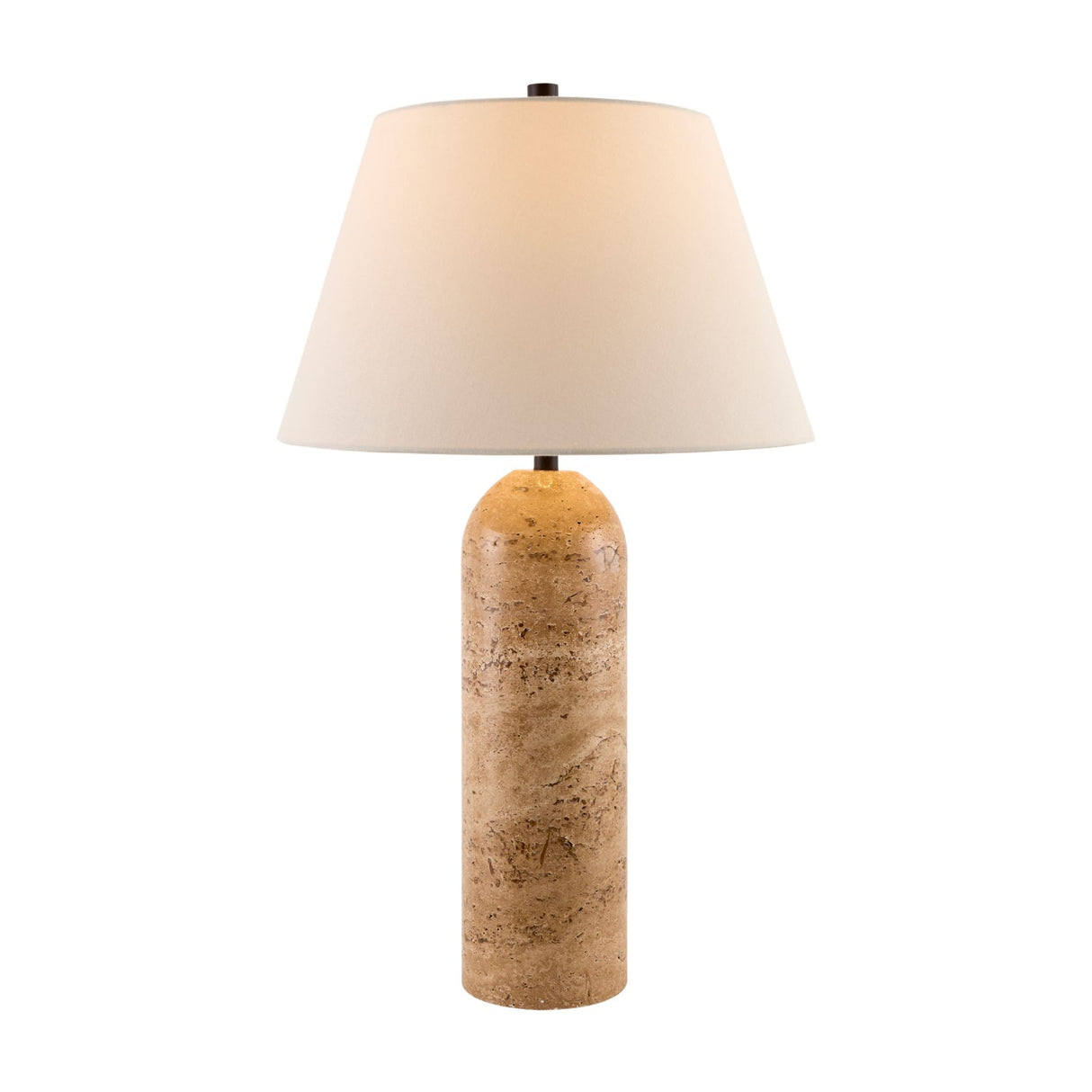 Modern European furniture - Yellow Travertine Accent Floor Lamp - www.oroa.com