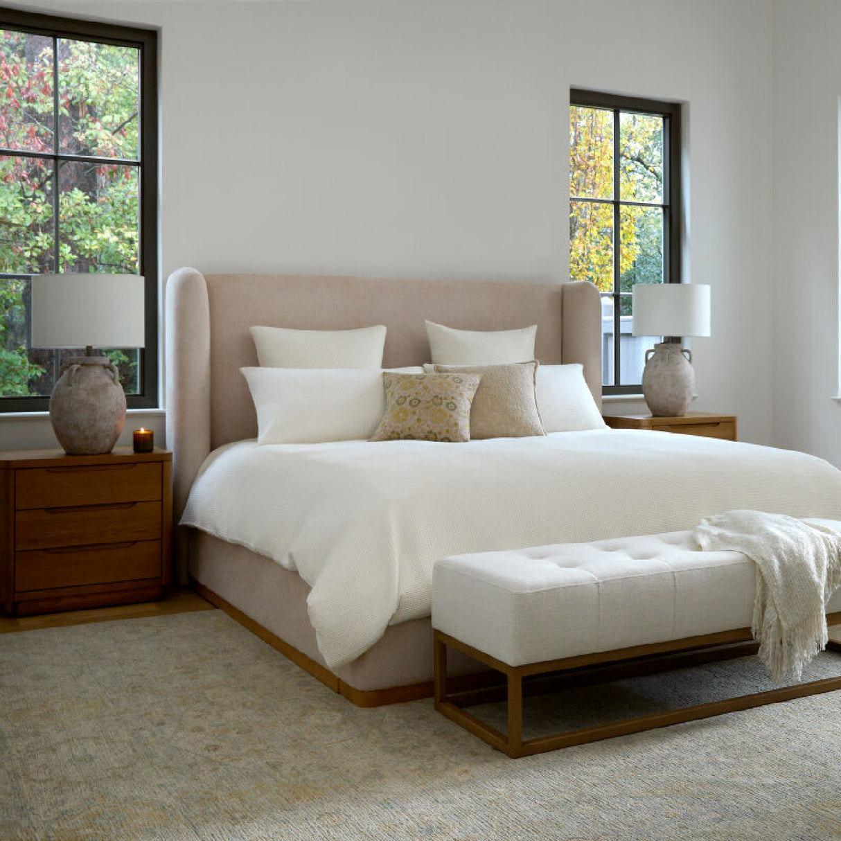 Crackle Ceramic Accent Table Lamp | Oroa.com