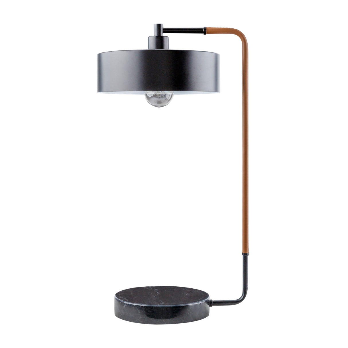 Modern European furniture - Black Metal Shade Table Lamp - www.oroa.com