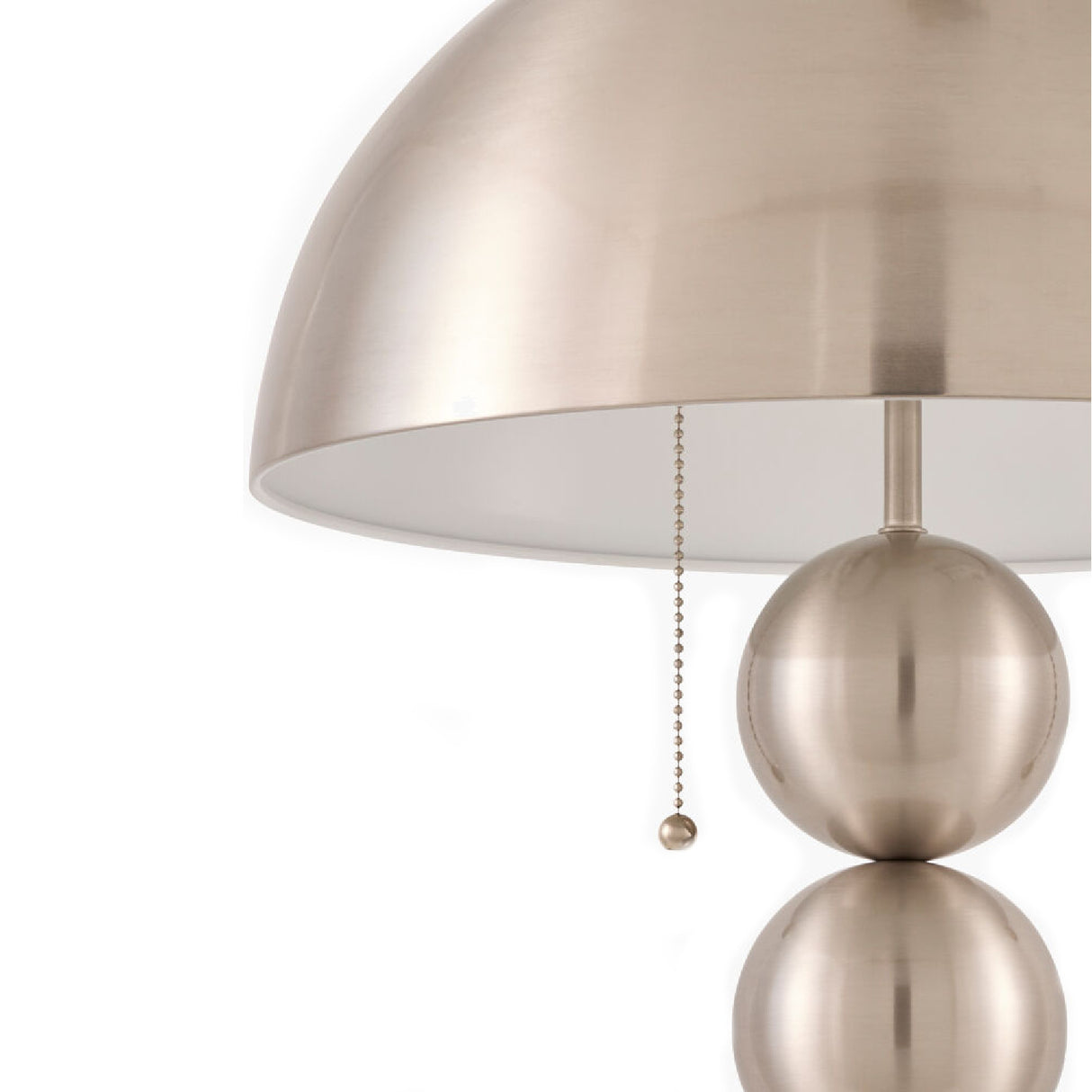 Plated Metal Accent Table Lamp | Oroa.com