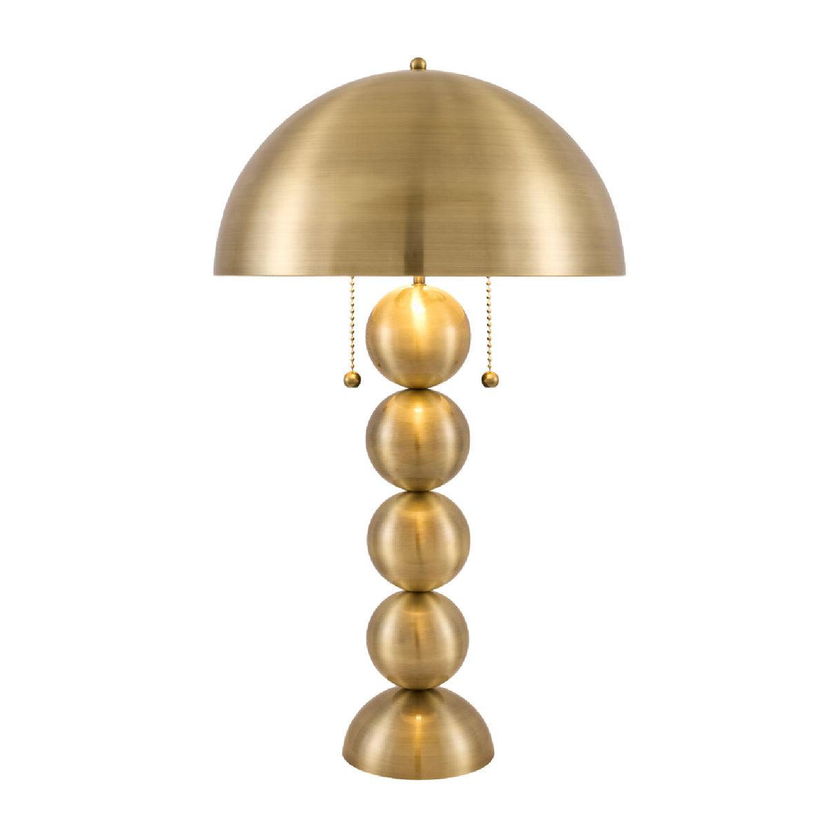 Plated Metal Accent Table Lamp | Oroa.com