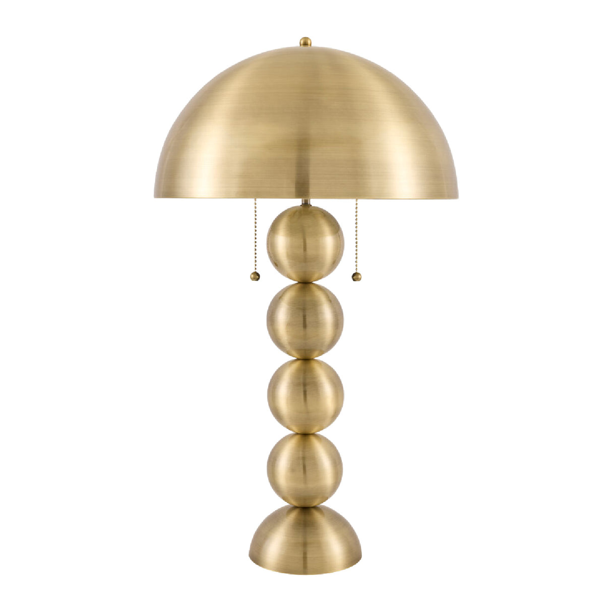 Plated Metal Accent Table Lamp | Oroa.com