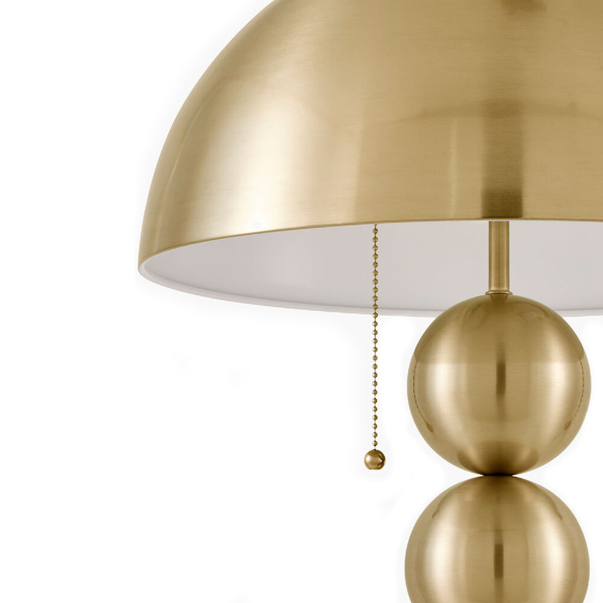 Plated Metal Accent Table Lamp | Oroa.com