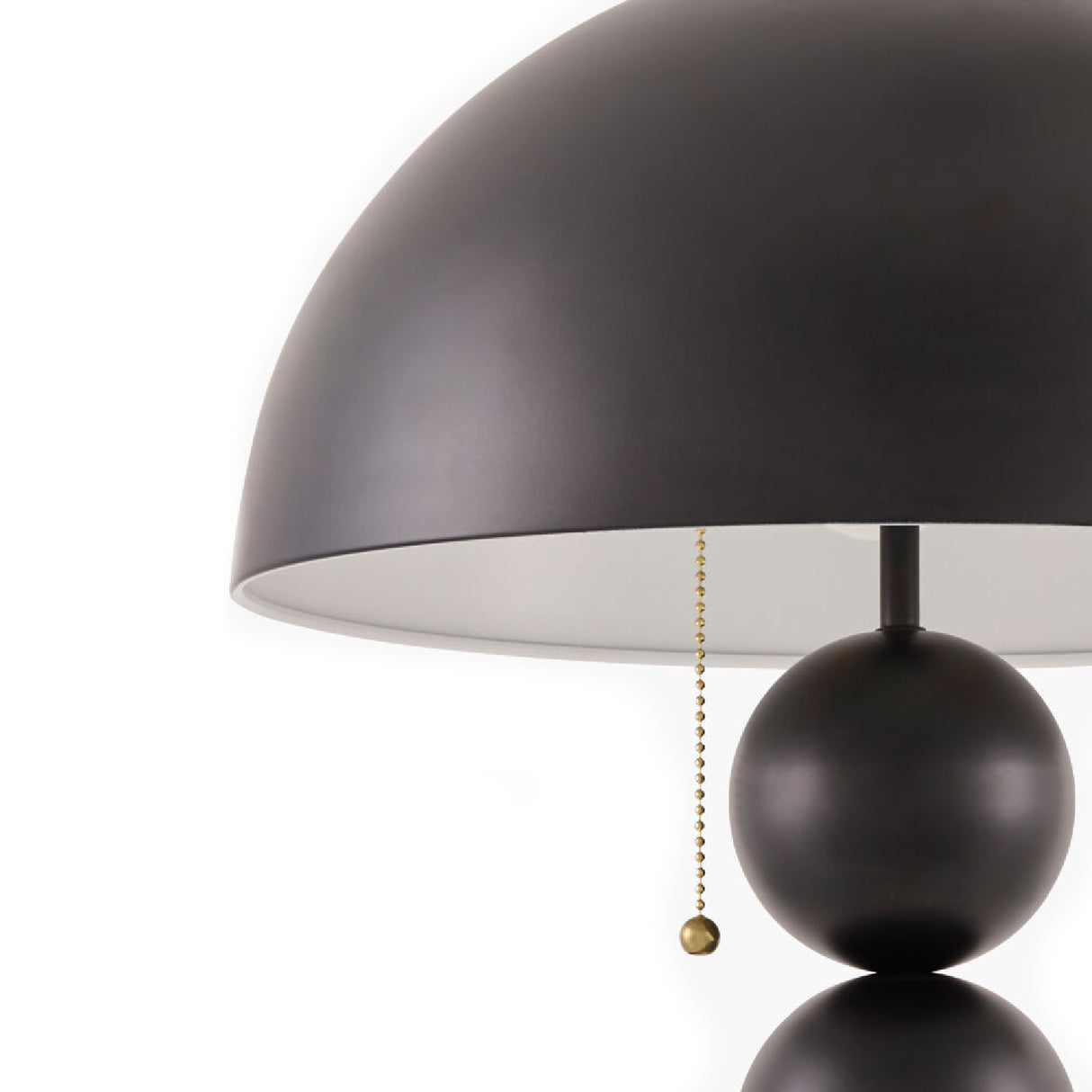 Plated Metal Accent Table Lamp | Oroa.com
