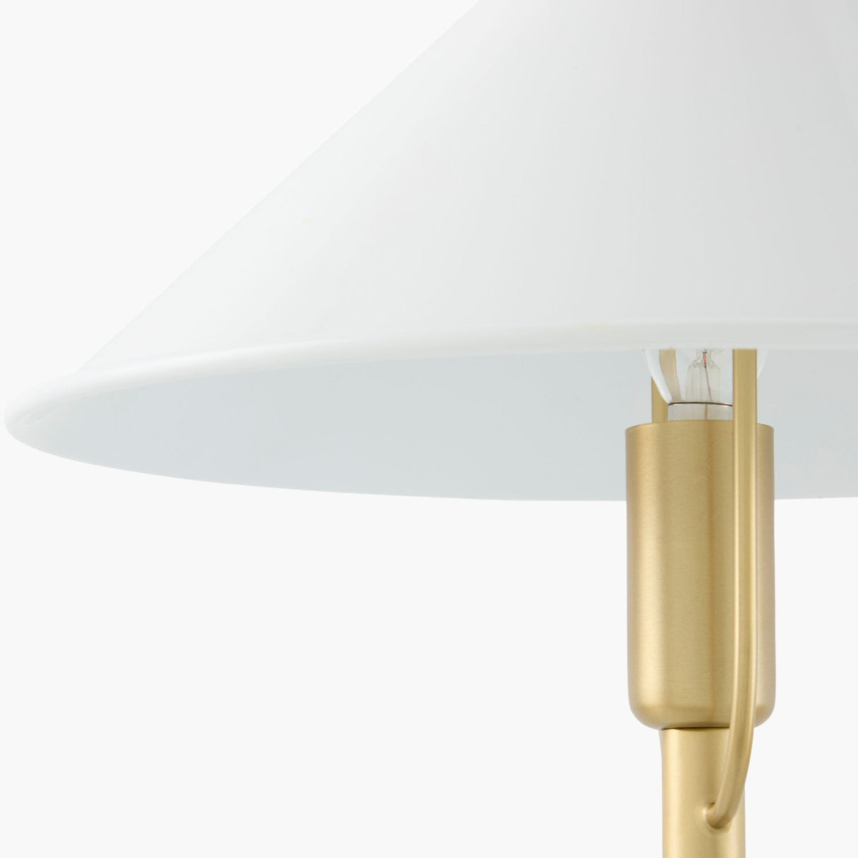 Modern European furniture - Empire White Linen Wall Lamp - www.oroa.com