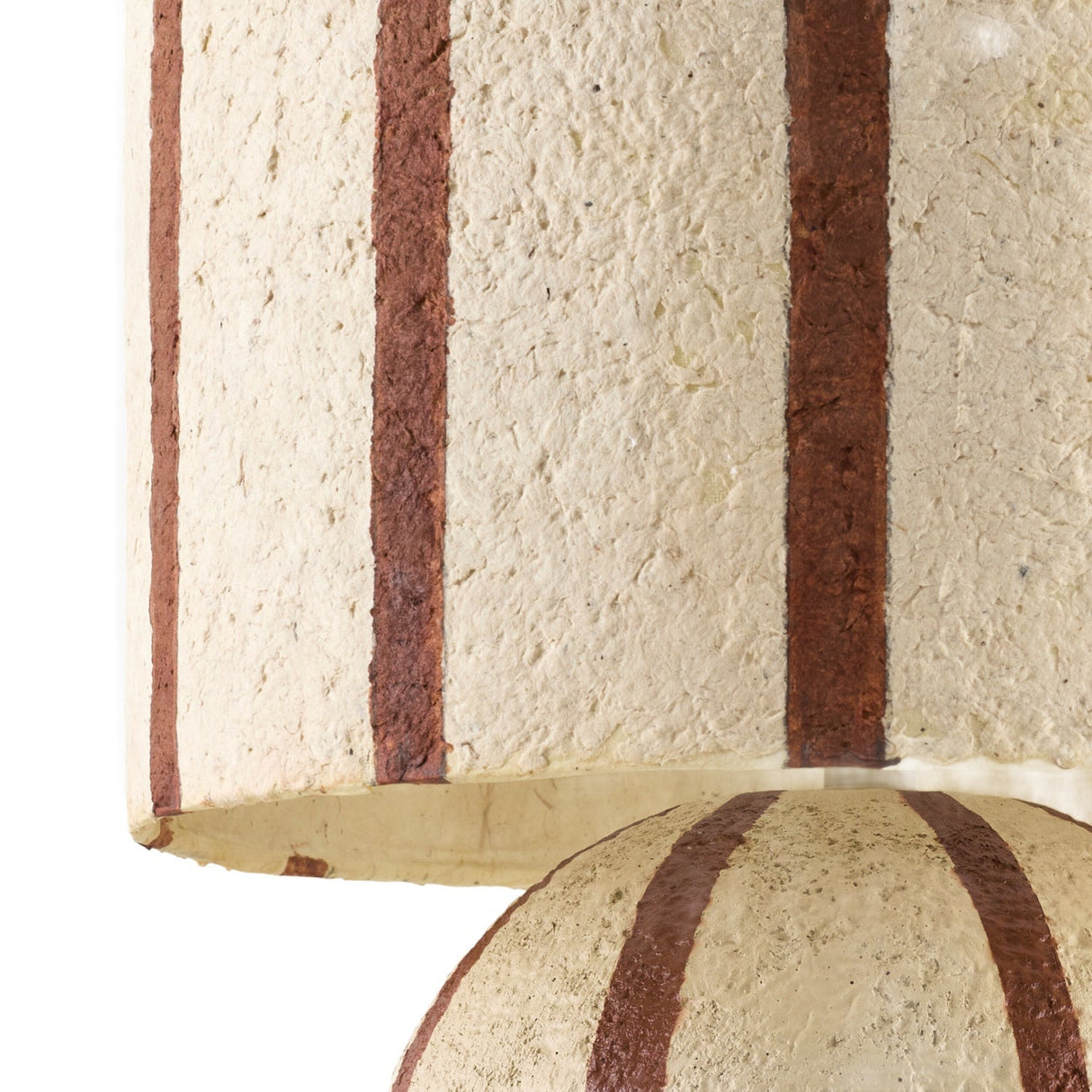 Modern European furniture - Beige Striped Accent Table Lamp - www.oroa.com