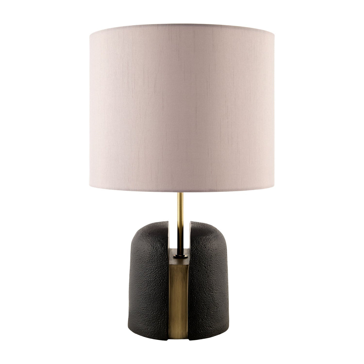 Modern European furniture - Gray Drum Linen Table Lamp - www.oroa.com